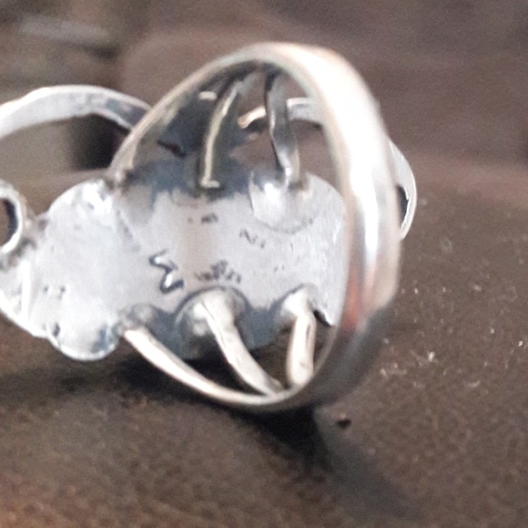 Vintage silver ring - Picture 2 of 3